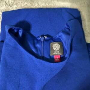 Royal blue office dress